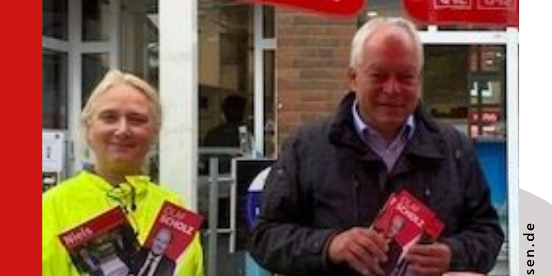Infostand mit Koorosh
