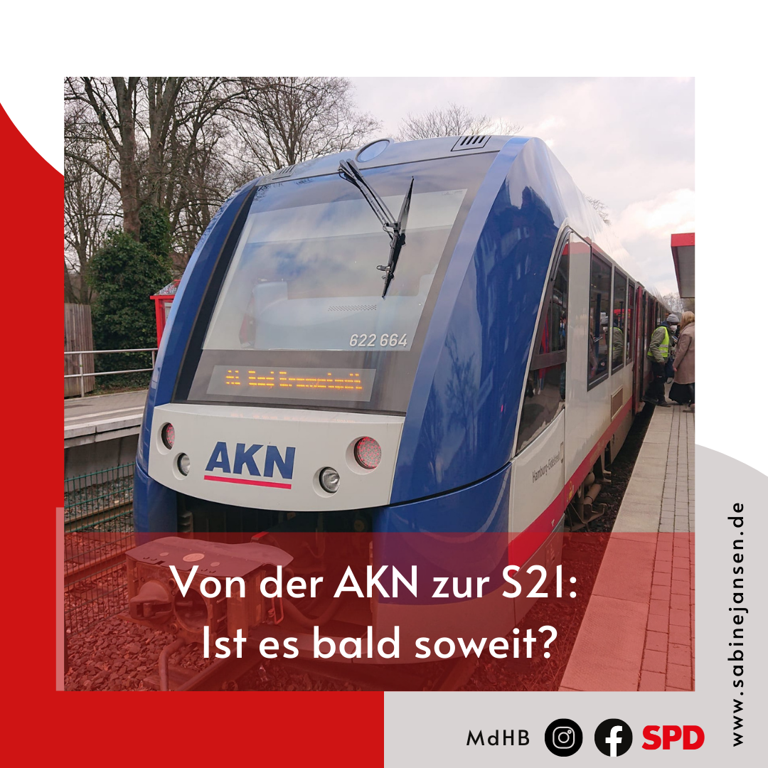 Ausbau der AKN zur S21: Kommt endlich der Planfeststellungsbescheid aus Schleswig-Holstein?