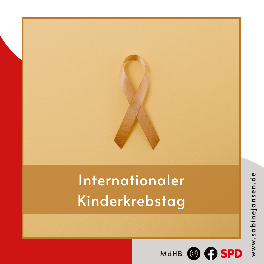 15. Februar – Internationaler Gedenktag zur Kinderkrebserkrankung